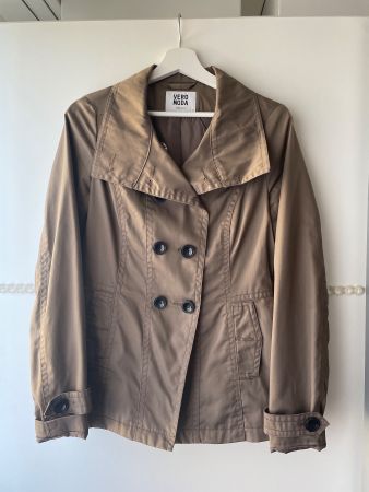 Mantel beige/braun