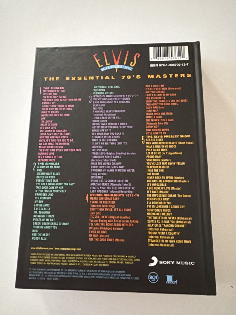 CD: Elvis Presley: The Essential 70's Masters - 5 CD Box – Nuovo (secondo la descrizione) da Schaffhausen venduto da Sonne25 2