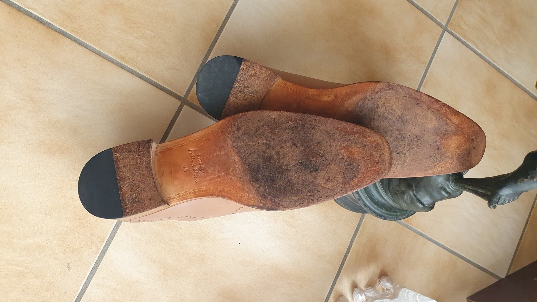 Chaussures hommes: Derbies cuir véritable Tirelli 45 – D'occasion à Erde par zakleblanc 6
