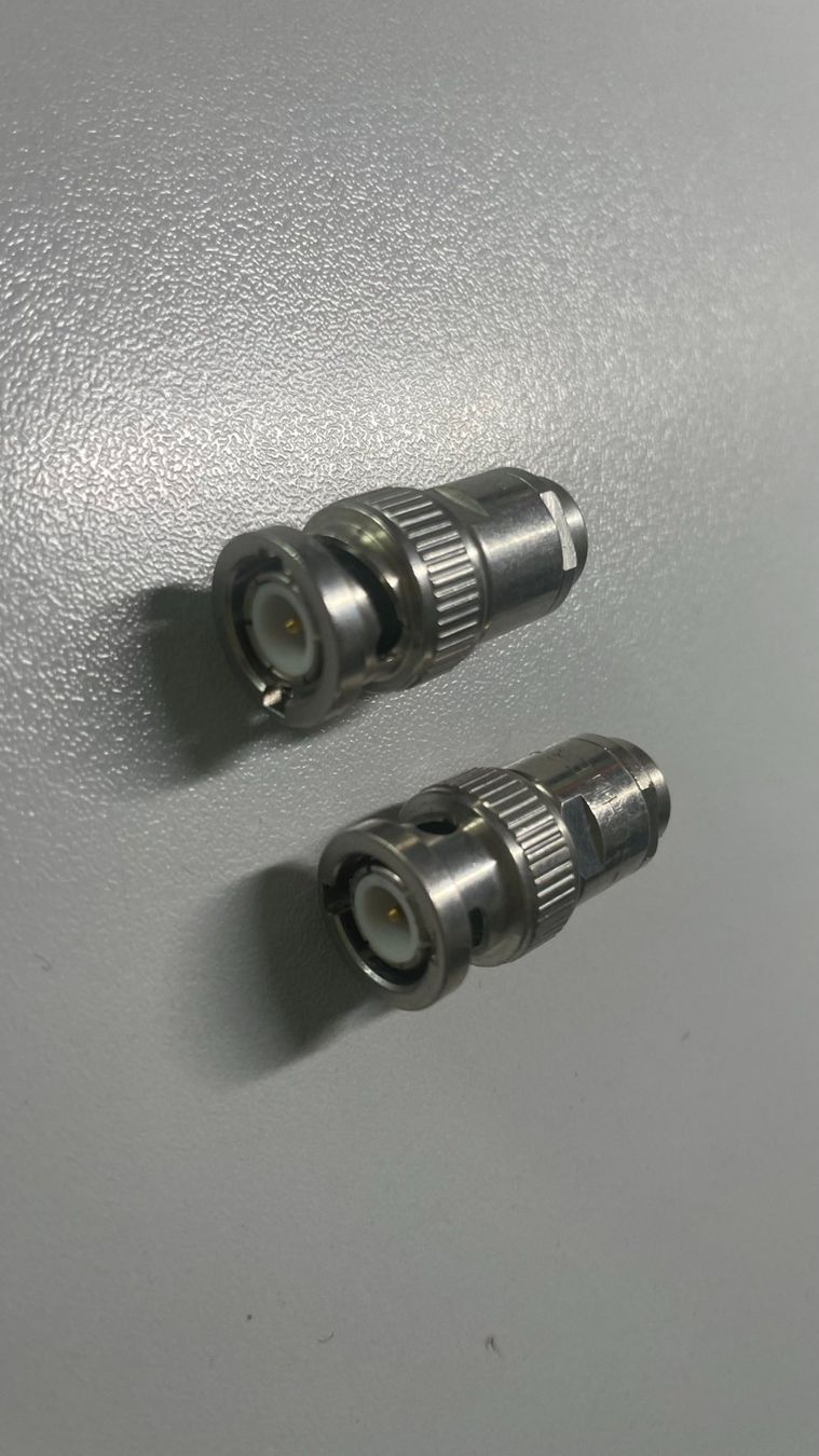 Radiocomunicazione: BNC Kurzschluss-Stecker Huber+Suhner – Usato da Steinhausen venduto da Romust 1