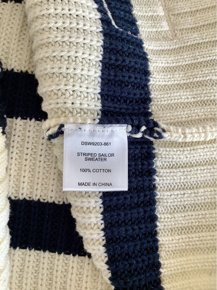 Maglioni & Felpe: Denimist Pullover Strick Sailor 100% Cotton, S/M – Nuovo (secondo la descrizione) da Stäfa venduto da loveforeverlove 6