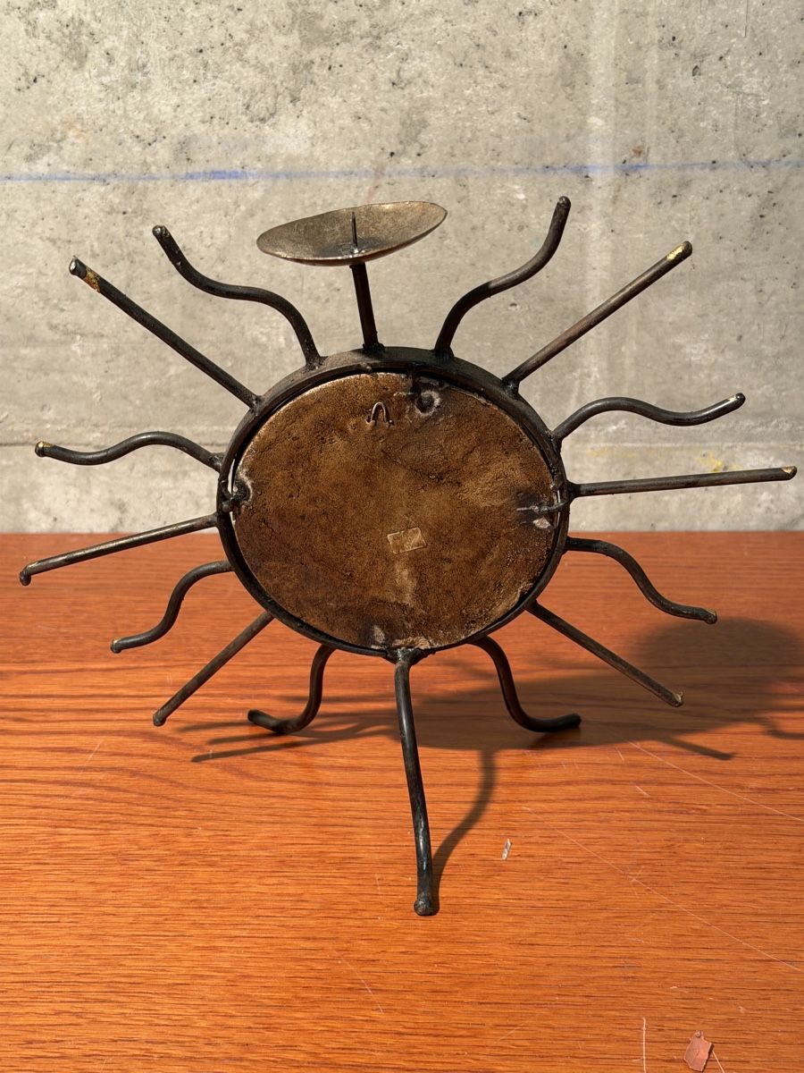 Portacandele: Rustic Sun Candle Holder – Usato da Lausanne venduto da vas_mbk2 5