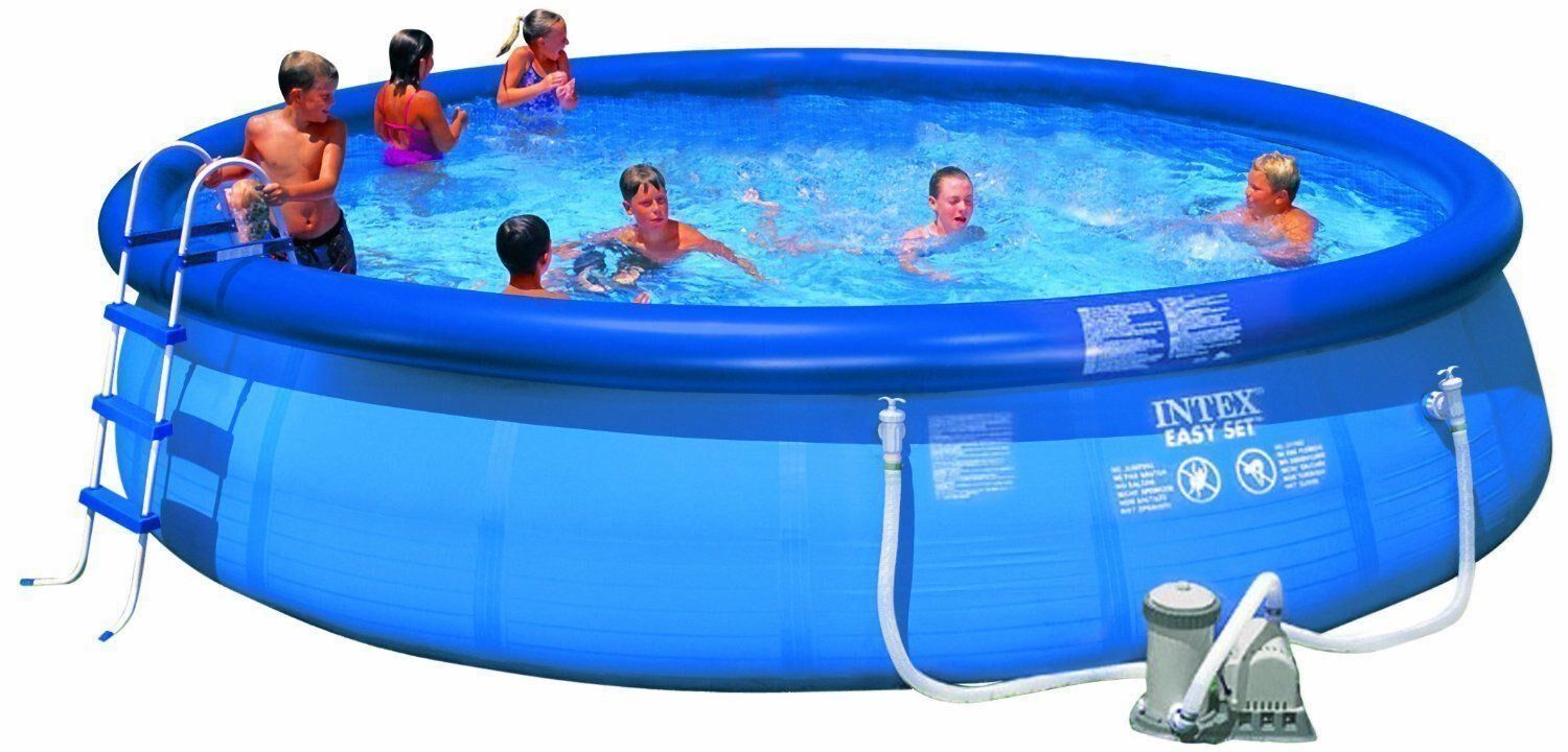 Intex Piscine: INTEX Easy Set 457x107cm! – Nuovo e nell'imballaggio originale da Wynau venduto da Intexpool24 1