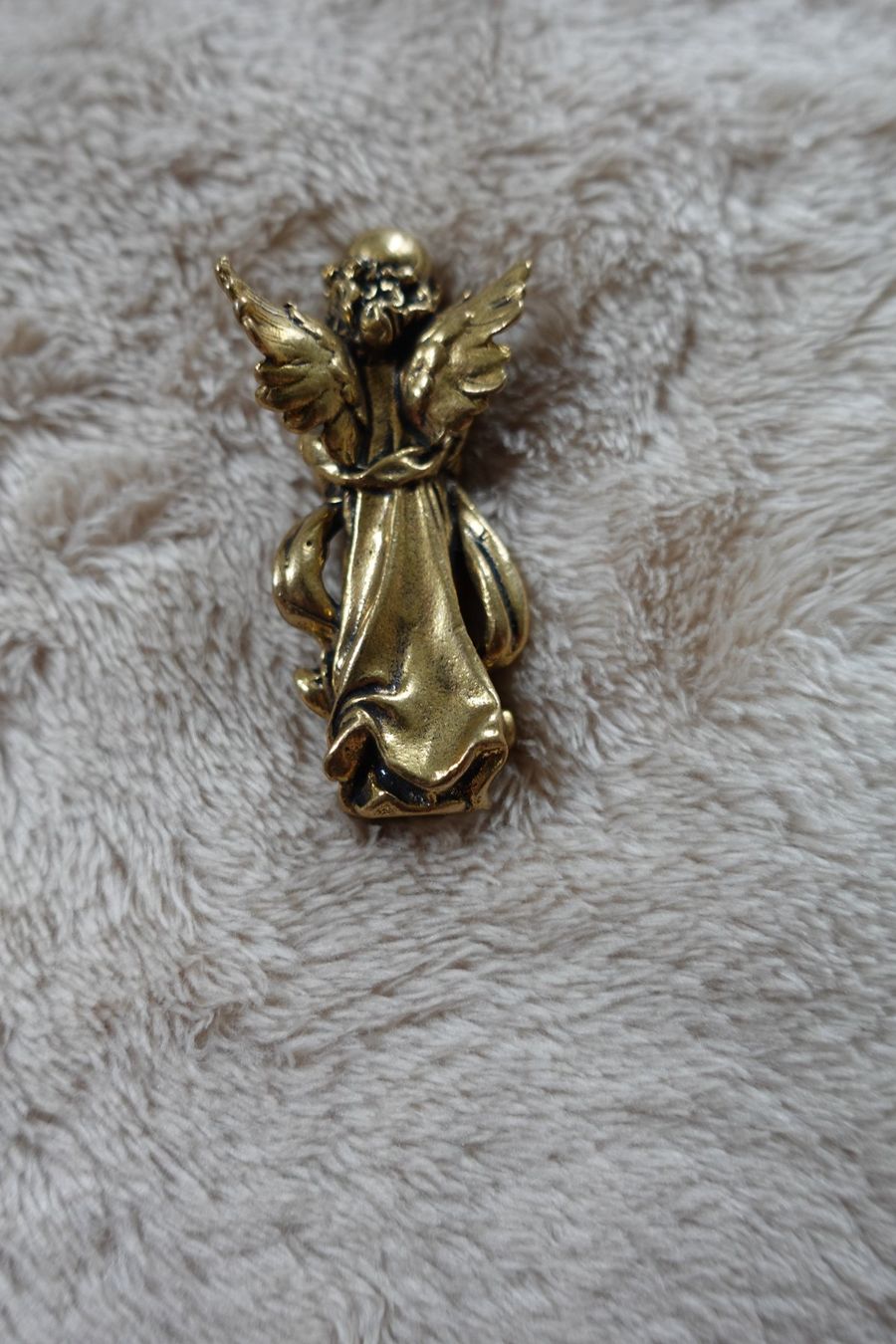 Figuren: 1 schöner Messing Engel – Gebraucht aus rorschach von Babsi64 3