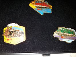 SBB Pins, 3er Set, verschiedene Lokomotiven, Top Zustand!