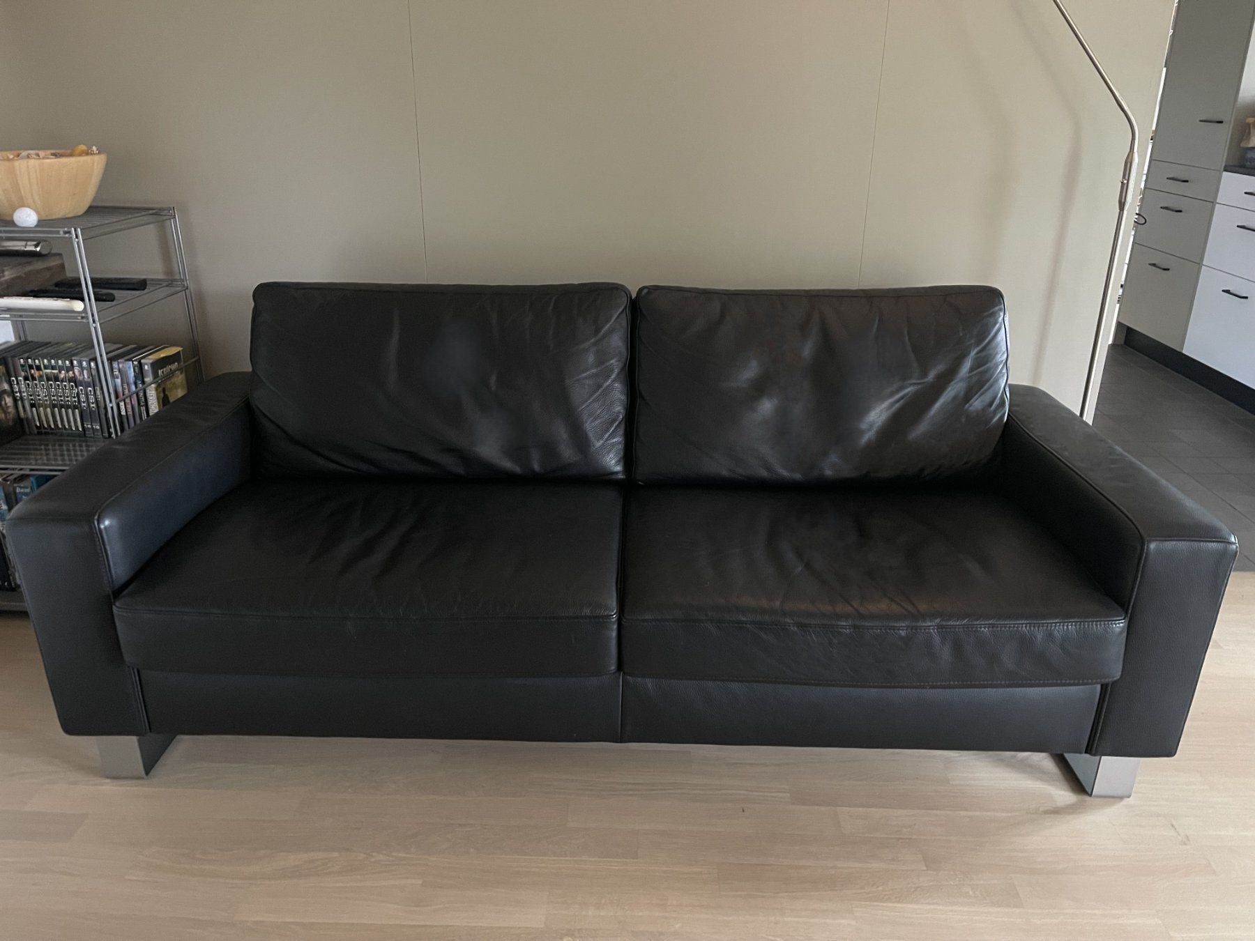 Divani: Echtleder-Sofa, Ewald Schilling – Usato da Oetwil am See venduto da Kookaburra_1 1