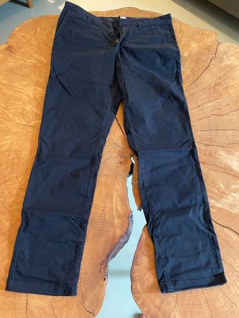 H&M Hosen Slim Fit Navy