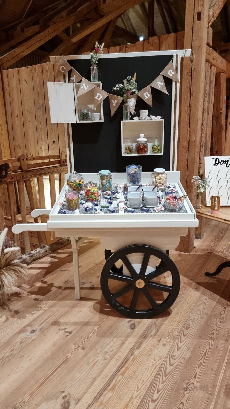 Altro per Eventi aziendali & Feste: wunderschöne Candybar/ Canddywagen – Usato da Wigoltingen venduto da Zuckerfee84 1