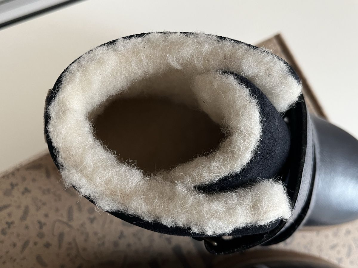 Wheat Scarpe da uomo: Warme Schuhe Wheat Gr.32 Leder – Nuovo e nell'imballaggio originale da Meilen venduto da Exclusive00 4