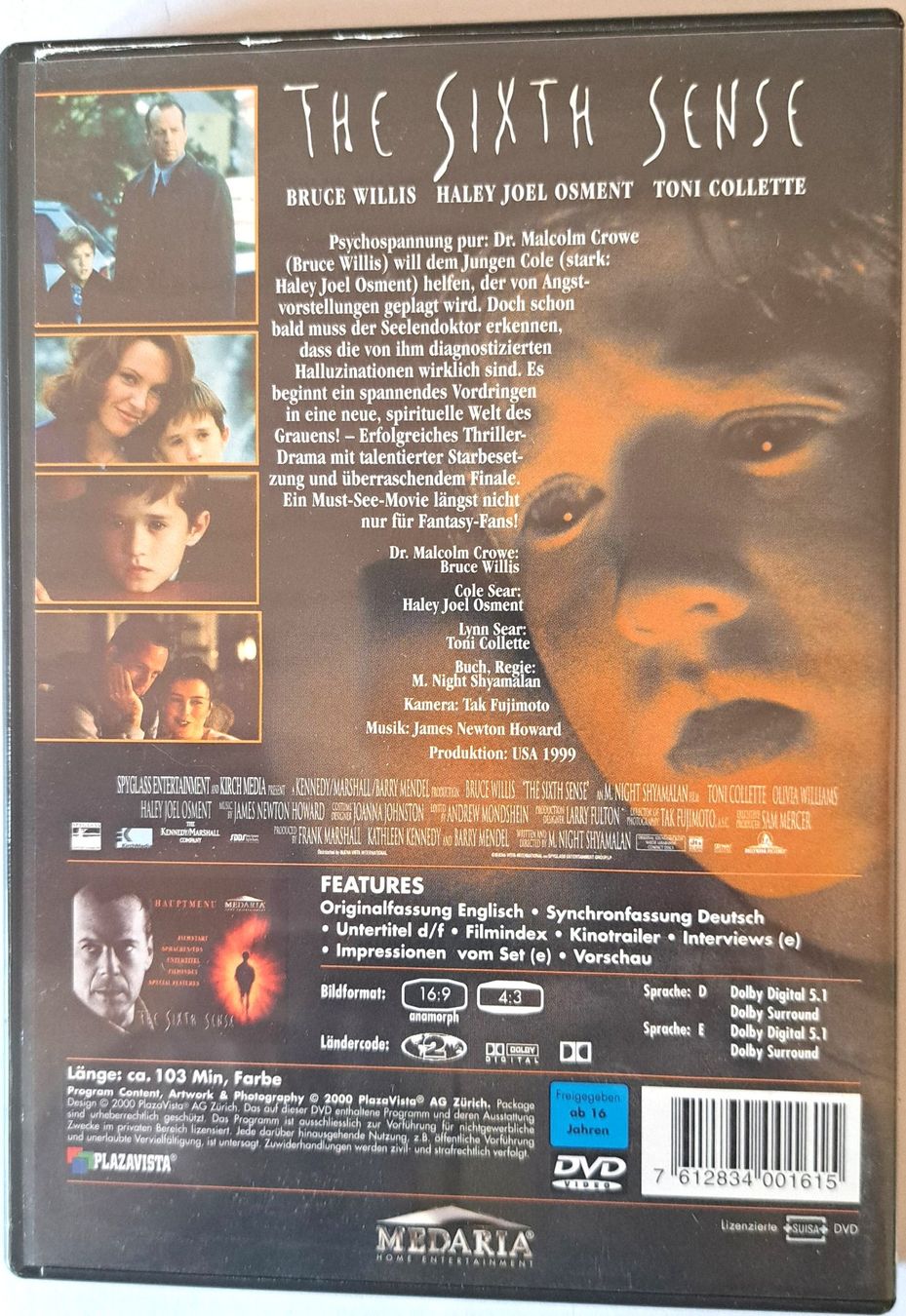 Tutti i DVDs: The Sixth Sense – Usato da Tenniken venduto da mik_6mxg 3