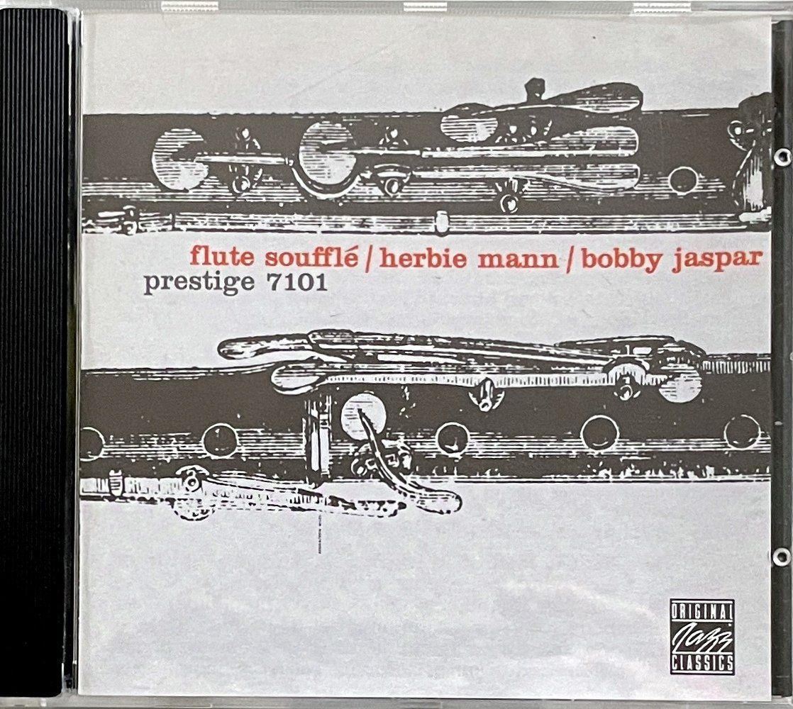 CD: Herbie Mann & Bobby Jaspar - Flute Soufflé – Usato da Savagnier venduto da Ne2065