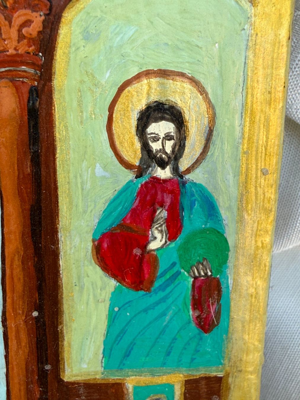 Dipinti: Ikone 19x14cm  Heiliger Stephanus – Usato da Vacallo venduto da cri_229f 2