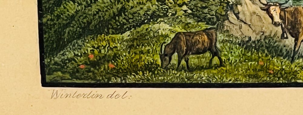 Anton WINTERLIN Radierung Kaufen auf Ricardo