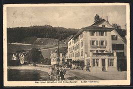 Baden, Bad-Hotel Hirschen mit Dependance