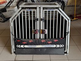 Doppel - Hundebox Schmidt für Porsche Cayenne