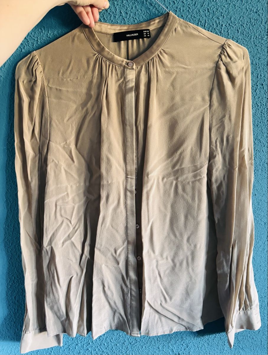 Camicette: Hallhuger silk Blouse - Elegant Style, Size 38 – Nuovo (secondo la descrizione) da Zürich venduto da O.Bond