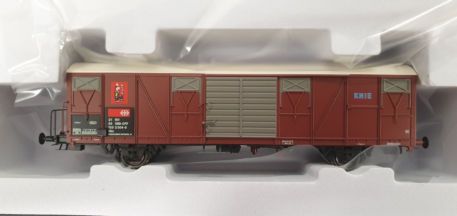 Modellini di ferrovie: Exact-Train 20453  SBB Gbs Circus KNIE – Nuovo e nell'imballaggio originale da Würenlos venduto da jub_nd5j 2