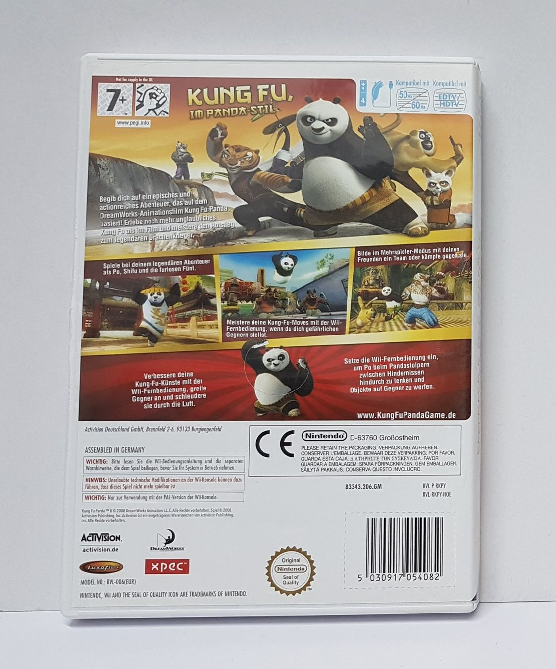 Nintendo Giochi: 😎Kung Fu Panda im Panda-Stil   Wii – Usato da Schüpfheim venduto da Games_Spielkonsolen 1