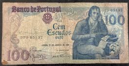 Portugal 100 Escudos Geldschein 1984 - Seltenes Sammlerstück