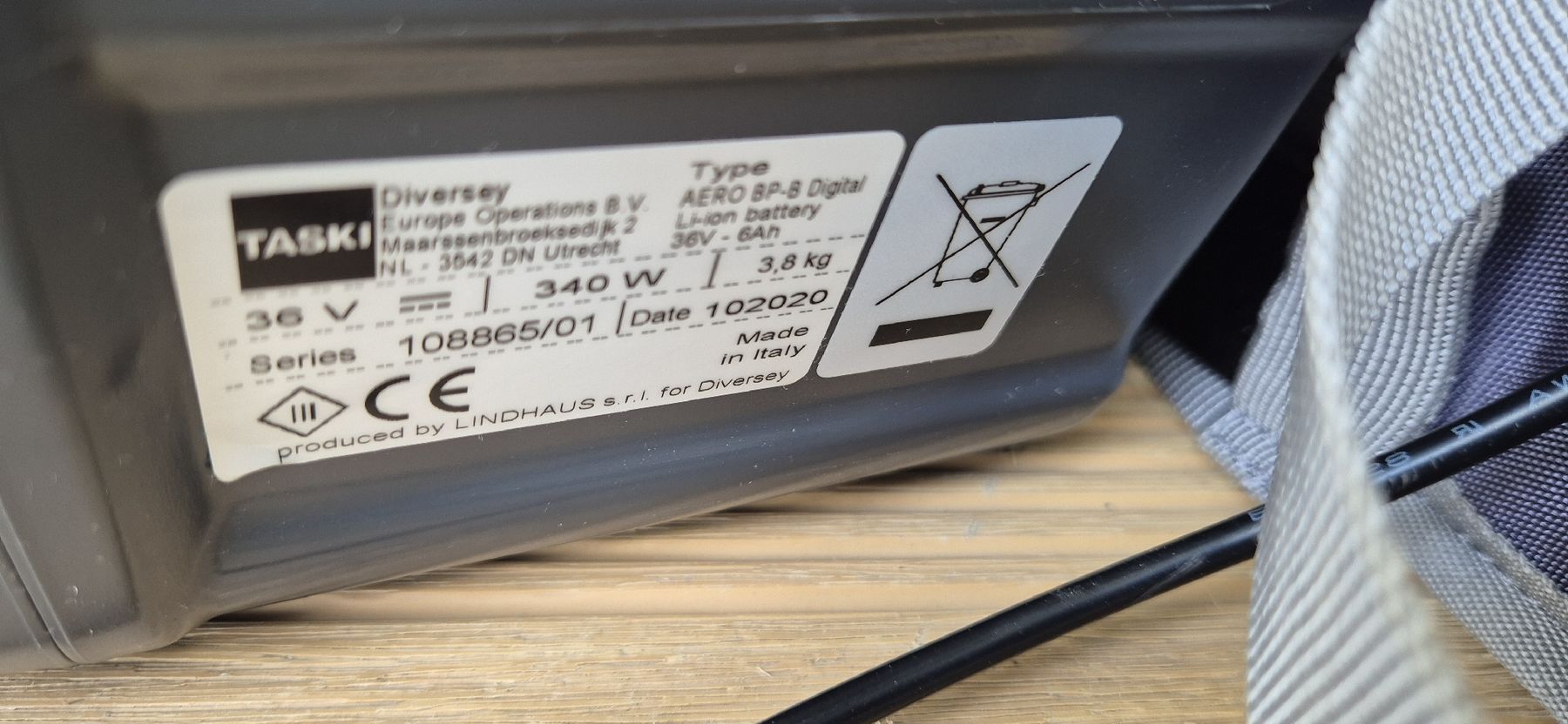 Staubsauger & Zubehör: Taski Aero BP- 8 Digital – Gebraucht aus Grenchen von Asus_ 6