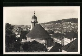 AK La Chaux-de-Fonds, Temple National