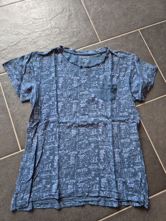 T-Shirt Manor Kids  Gr. 146/152, Blau - Super Zustand