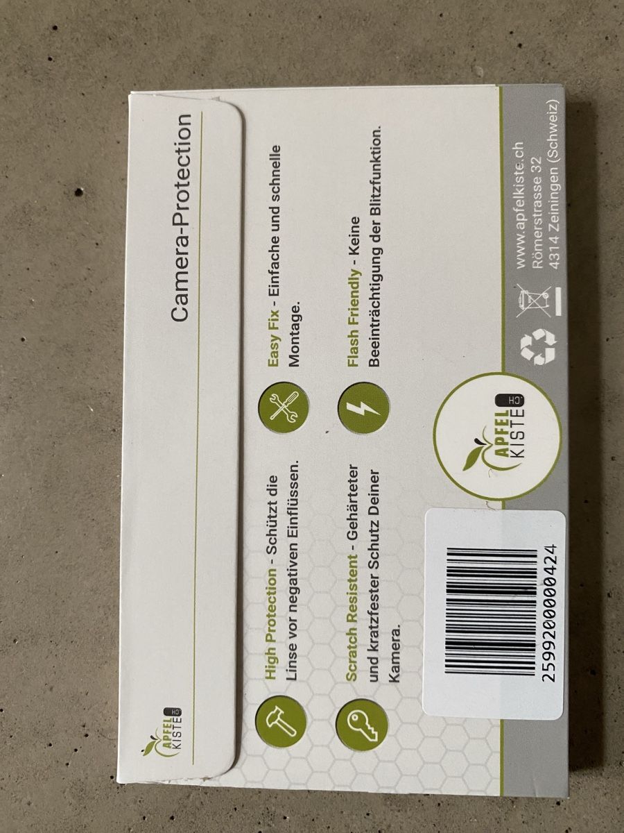 Cover & Protezioni schermo: Camera-Protection iPhone 11/12mini – Nuovo e nell'imballaggio originale da ennenda venduto da ericb55 1