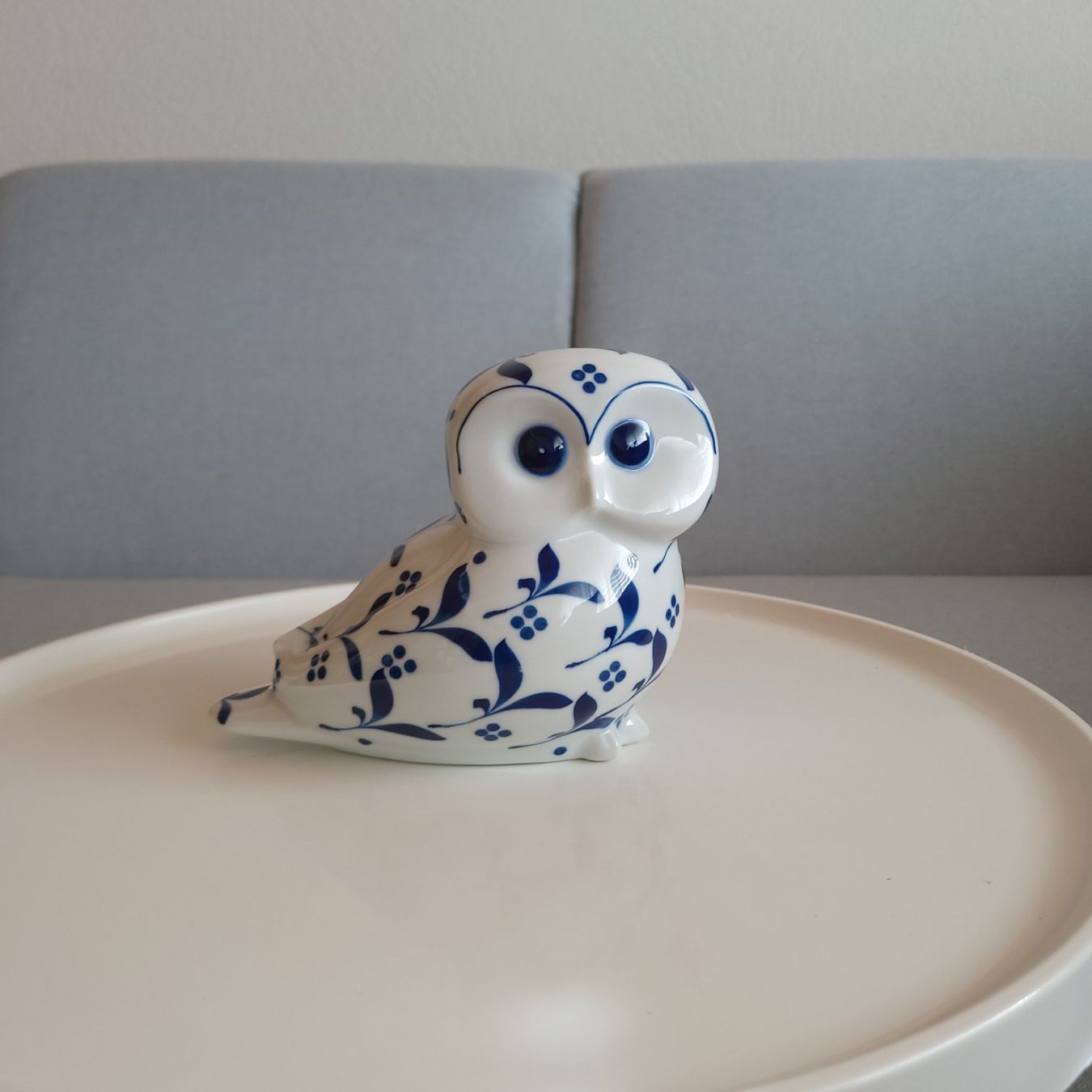 Figuren: 1986 V&B "GALLO DESIGN"  Royal Handpainted Keramik-Eule – Gebraucht aus Savièse von qm2710 1