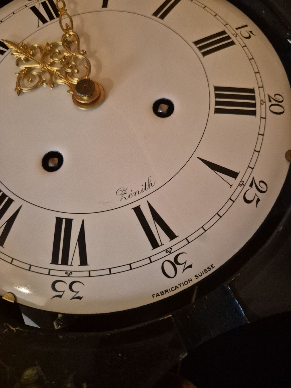 Zenith Orologi: Antike Zenith Wand-/Stehuhr – Usato da Spiez venduto da LiquidFrog 1