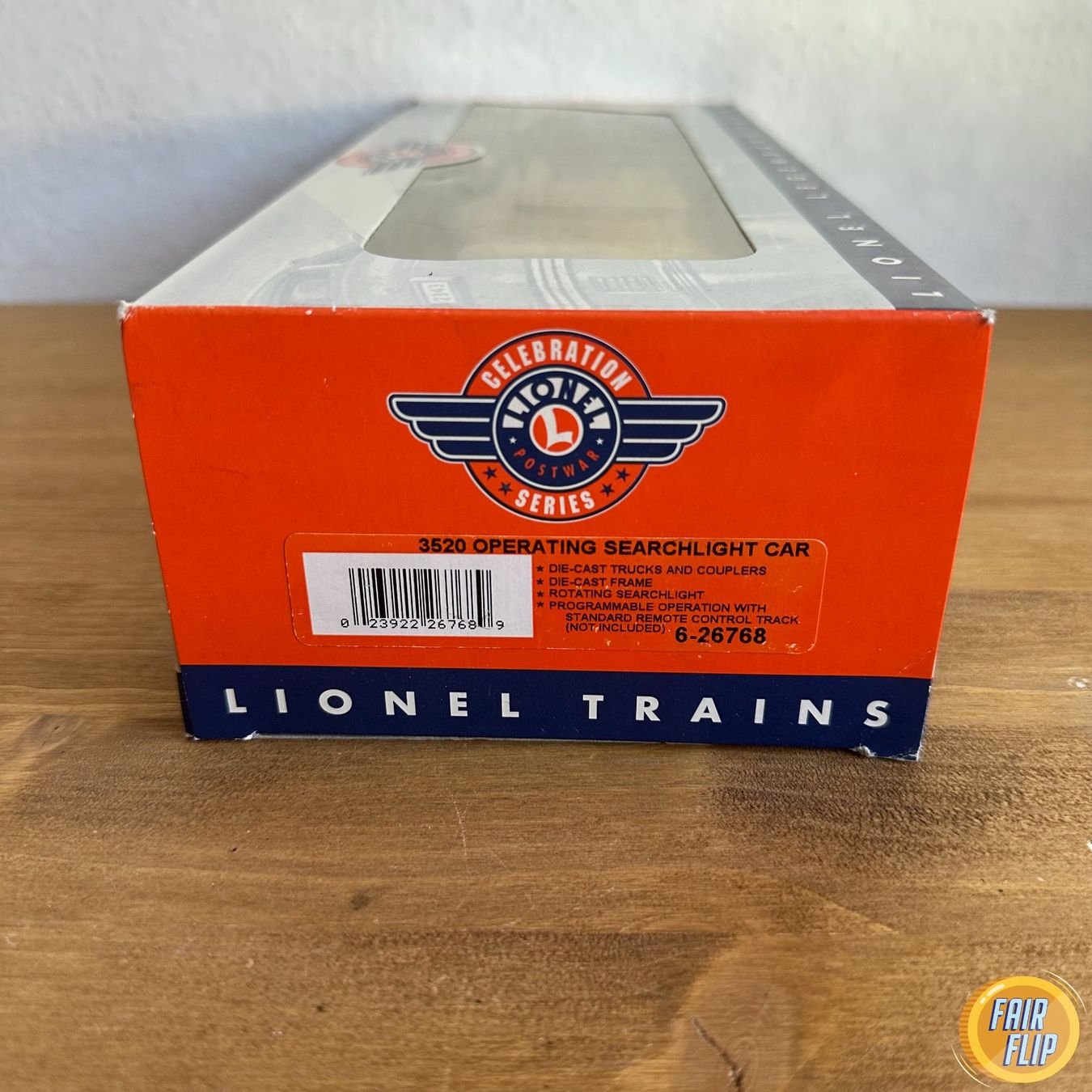 Lionel Modellini di ferrovie: 6-26768 Lionel #3520 Operating Searchlight Car – Nuovo e nell'imballaggio originale da Luzern venduto da fairflip 3