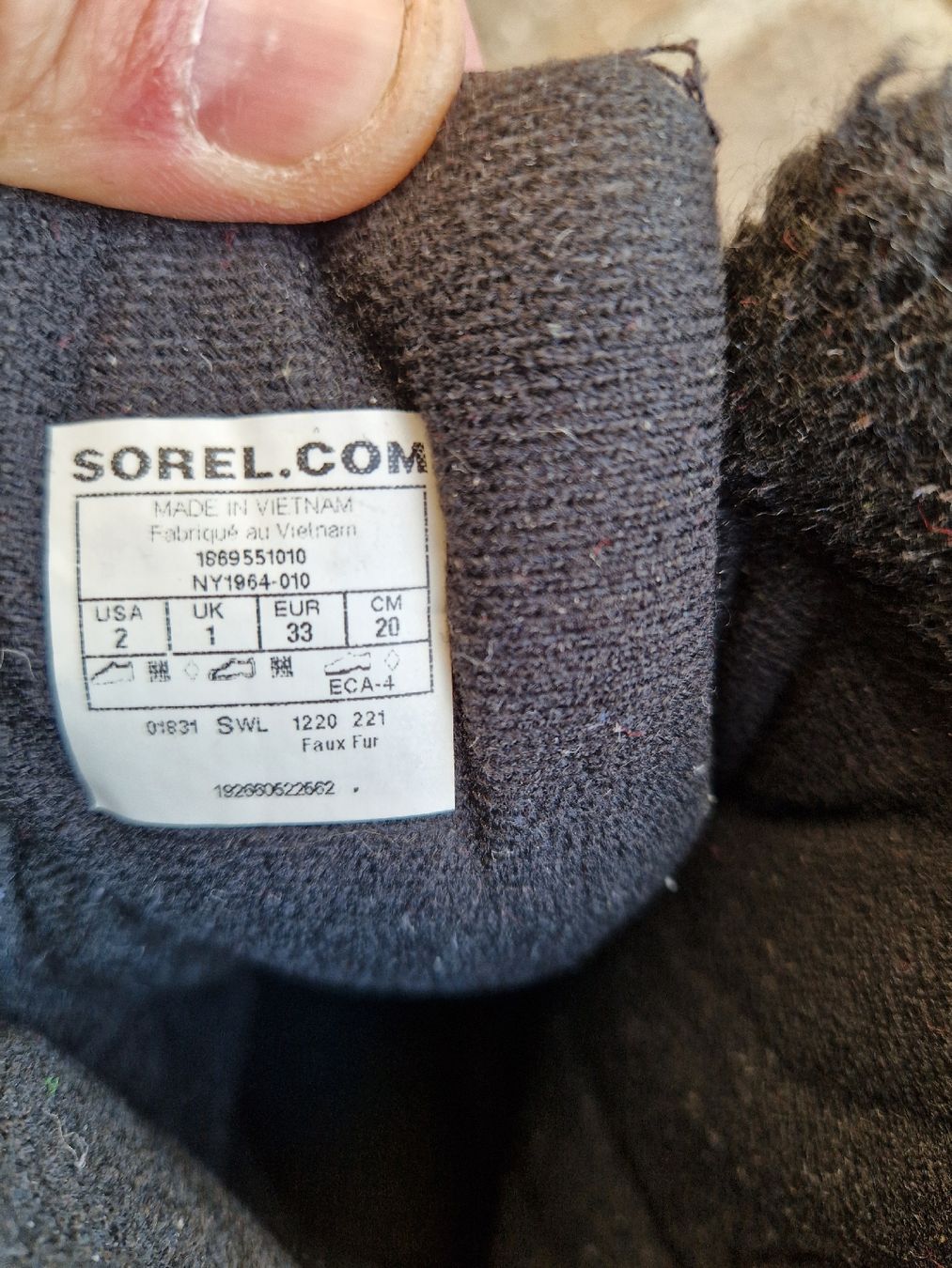 Sorel Scarpe per ragazzi: Scarponcino invernale bambini Sorell – Usato da Breno venduto da BorioliD 3