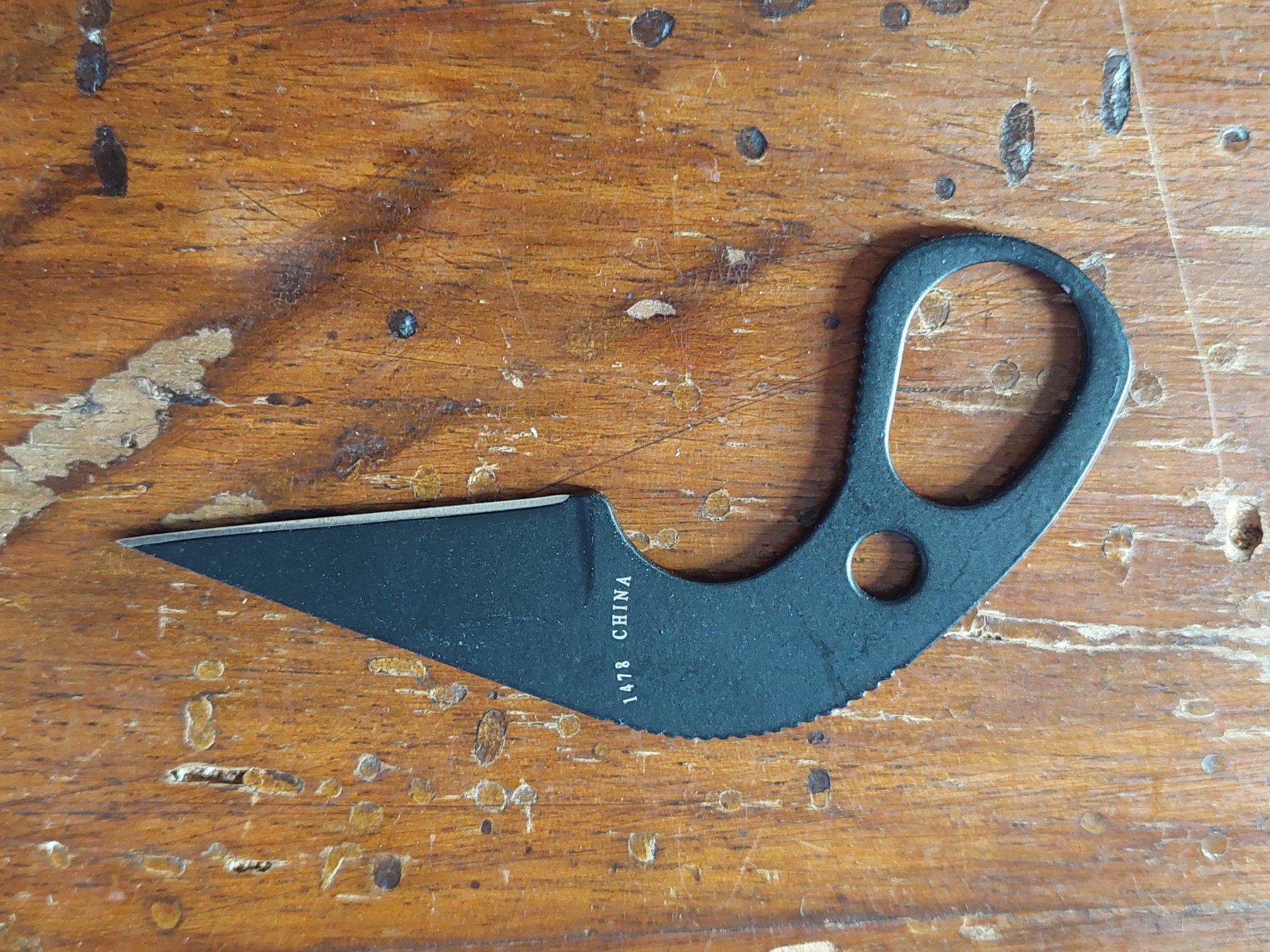 Ka-Bar Accessori: KA-BAR Stiefelmesser Neck Knife – Usato da Valbella venduto da Smakes 2