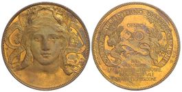 Italien, Buono da 20 Centesimi 1906, Expo Milano