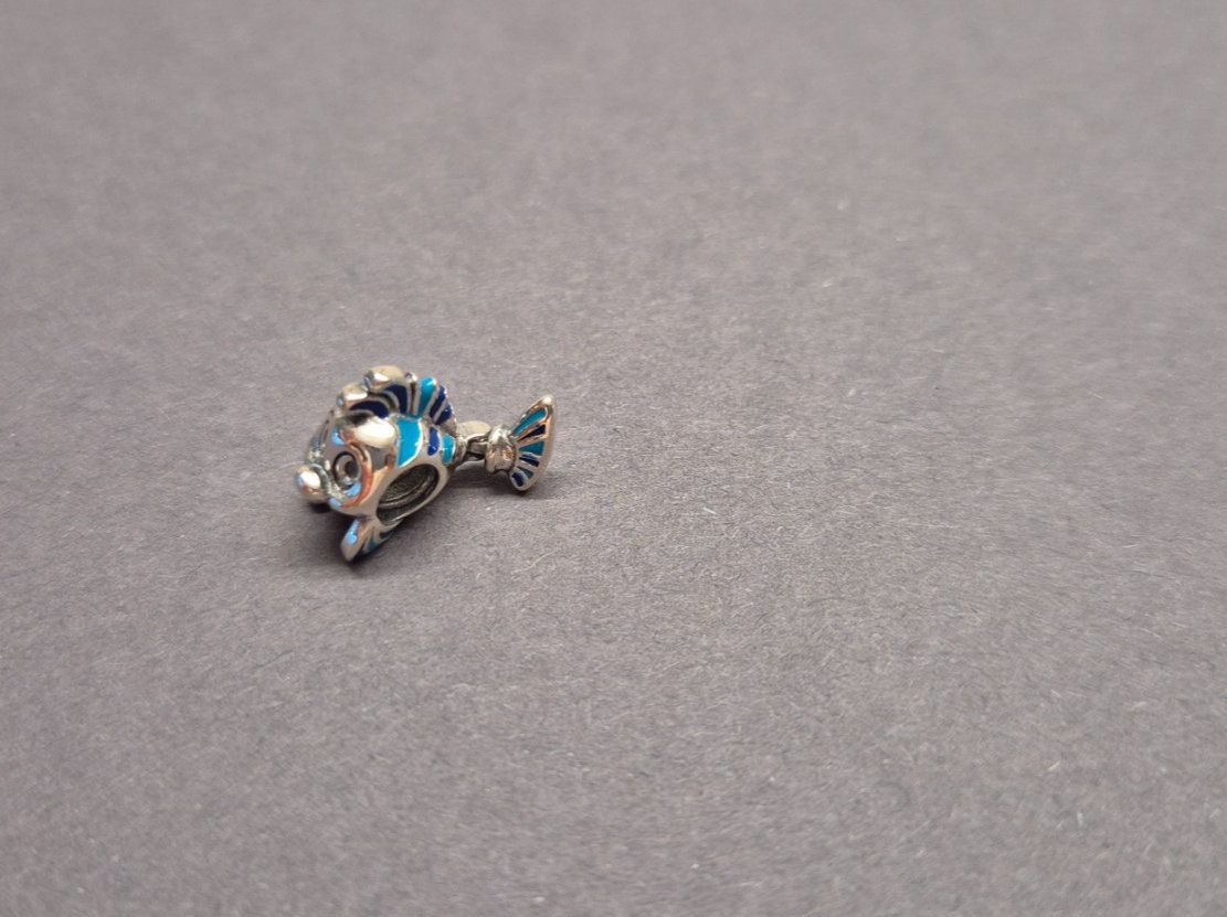 Anhänger: Silber Charm Fisch Fabius +Garantie – Neu (gemäss Beschreibung) aus Rotkreuz von Carbone_Bijou-Shop 1