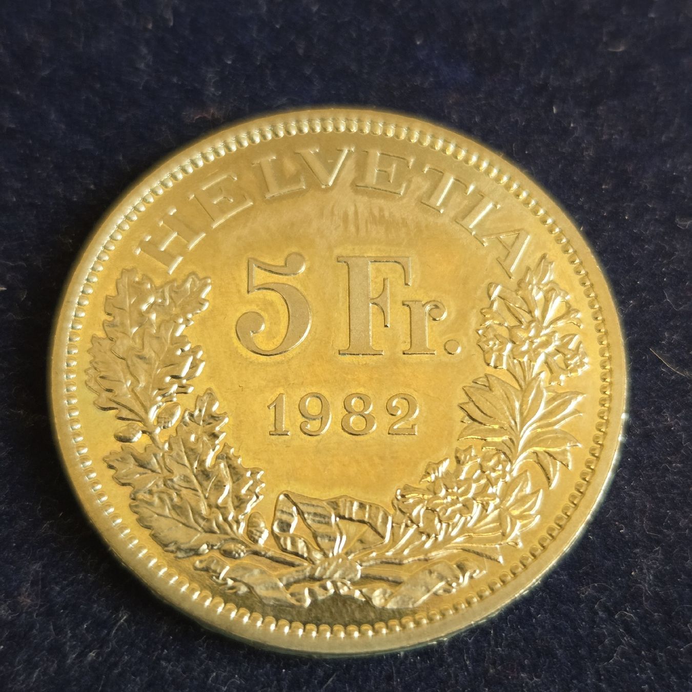 Tutti le monete: 5 Fr. Gedenkmünze 1982 - Gotthard -  - Top.. – Usato da Stans venduto da Ducati16 2