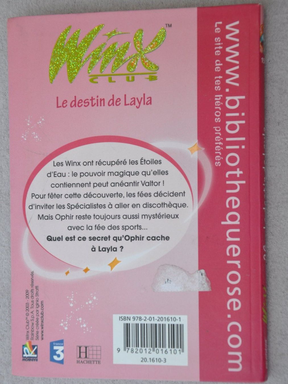 Libri: Winx - Le destin de Layla – Usato da Fully venduto da Minouchka 2