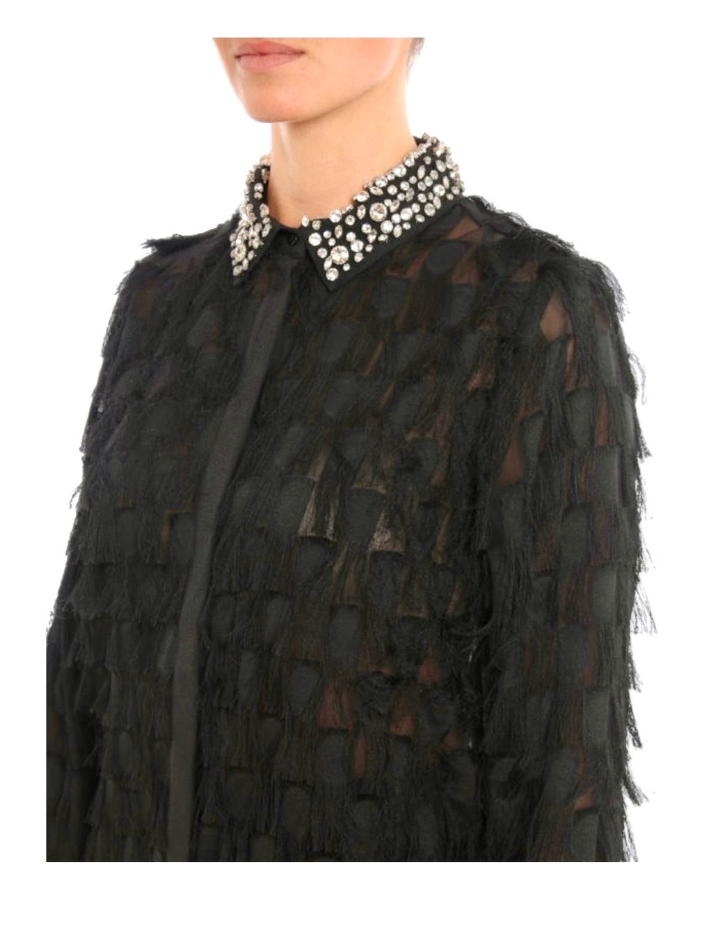 Camicette: Blumarine Designer Bluse Hemd Polka dot halbtransparent – Usato da wettingen venduto da ZoeLuchs