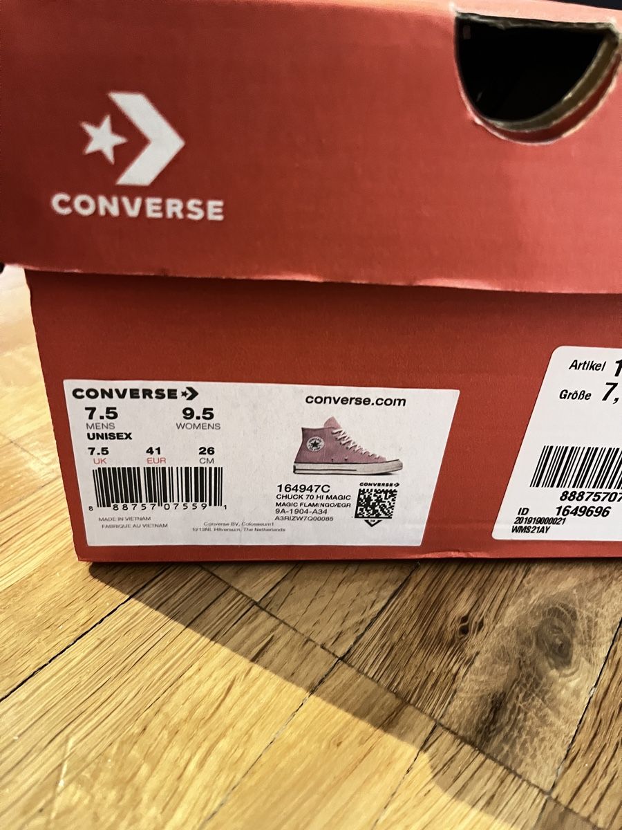Converse Herrenschuhe: Converse Chuck 70 pink – Neu (gemäss Beschreibung) aus Rombach von akiromay 2