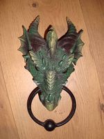 Heurtoir de porte tête de dragon
