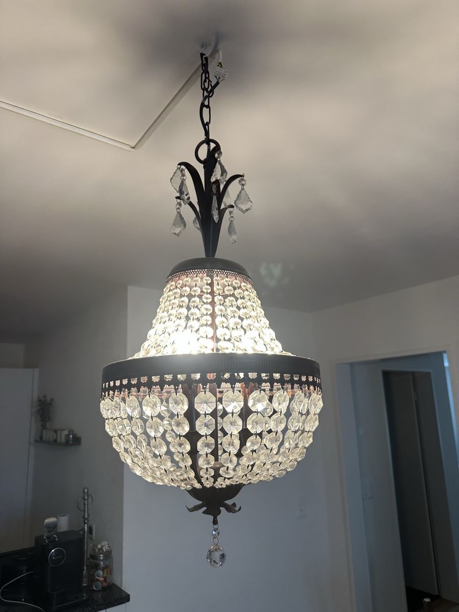 Lustres & lampes de plafonds: Schöner Korblüster – D'occasion à Weiach par Gismo049 1