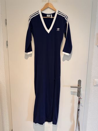 Adidas Kleid Gr. M, Dunkelblau, Top Zustand!