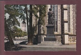 ZÜRICH - Wasserkirche - Zwinglidenkmal - 1959
