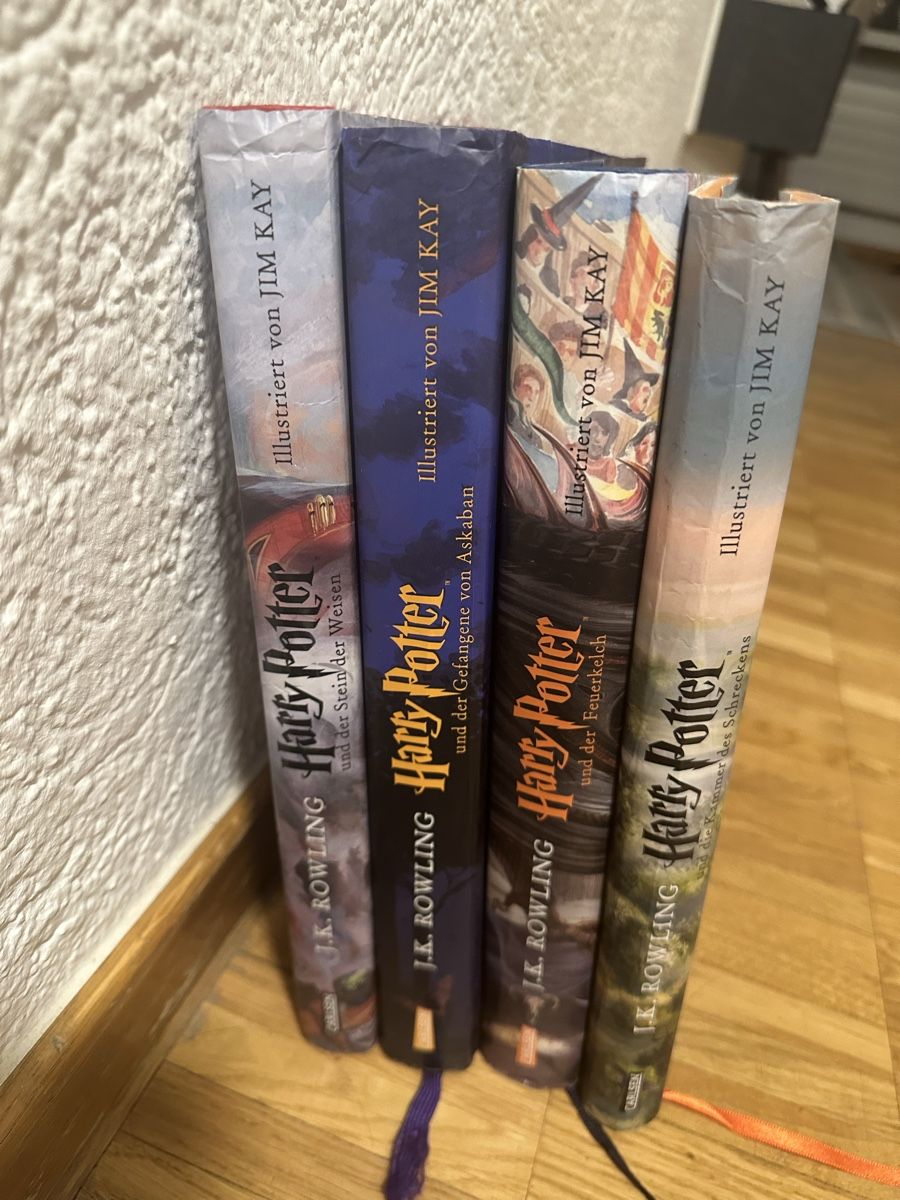 Libri: 4 Bücher Harry Potter – Usato da Zürich venduto da kajama6780 3