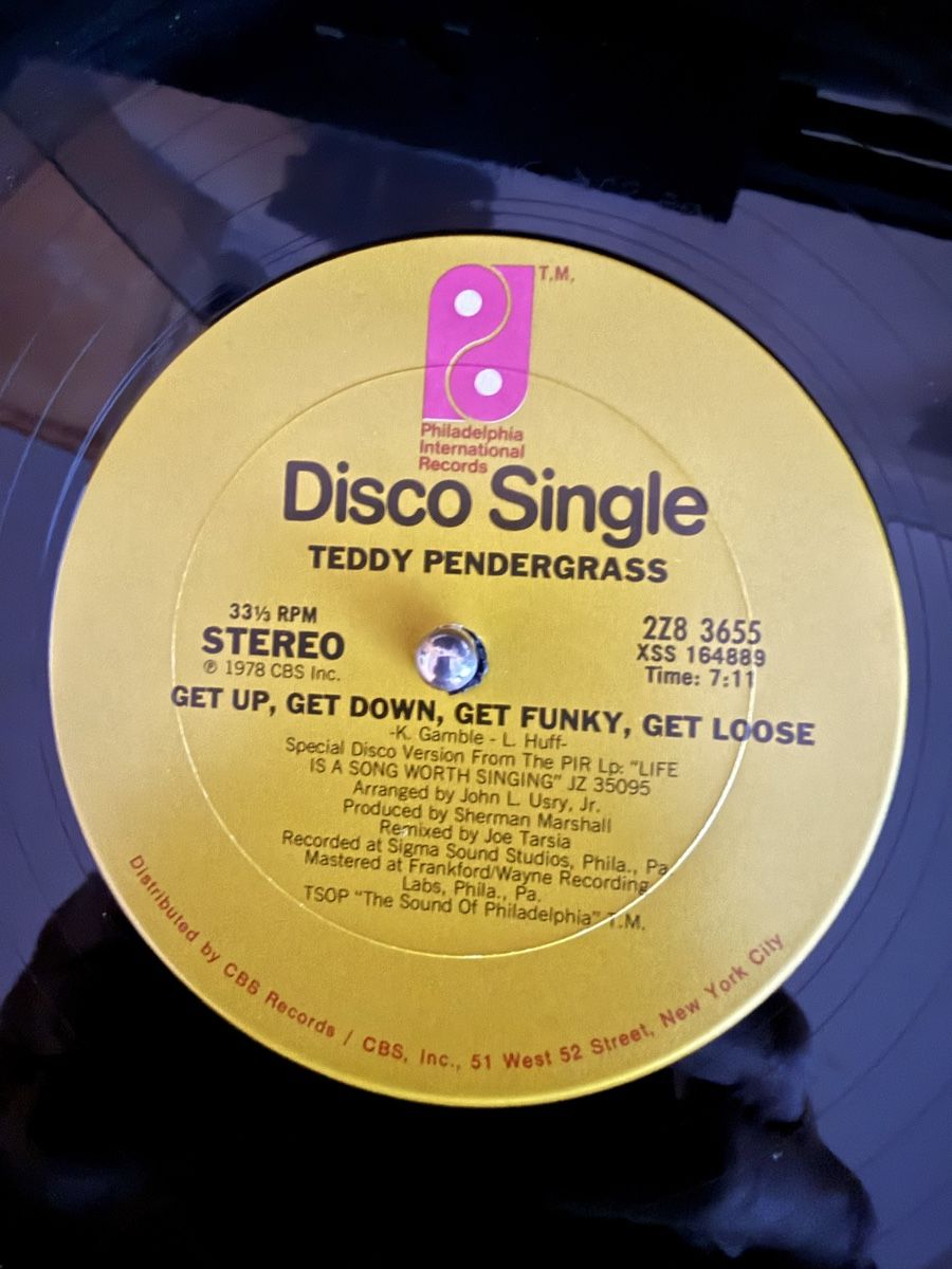 Schallplatten: Teddy Pendergrass "Get Up, Get Down, Get Funky, Get Loose" – Gebraucht aus Goldach von Donpancho 6