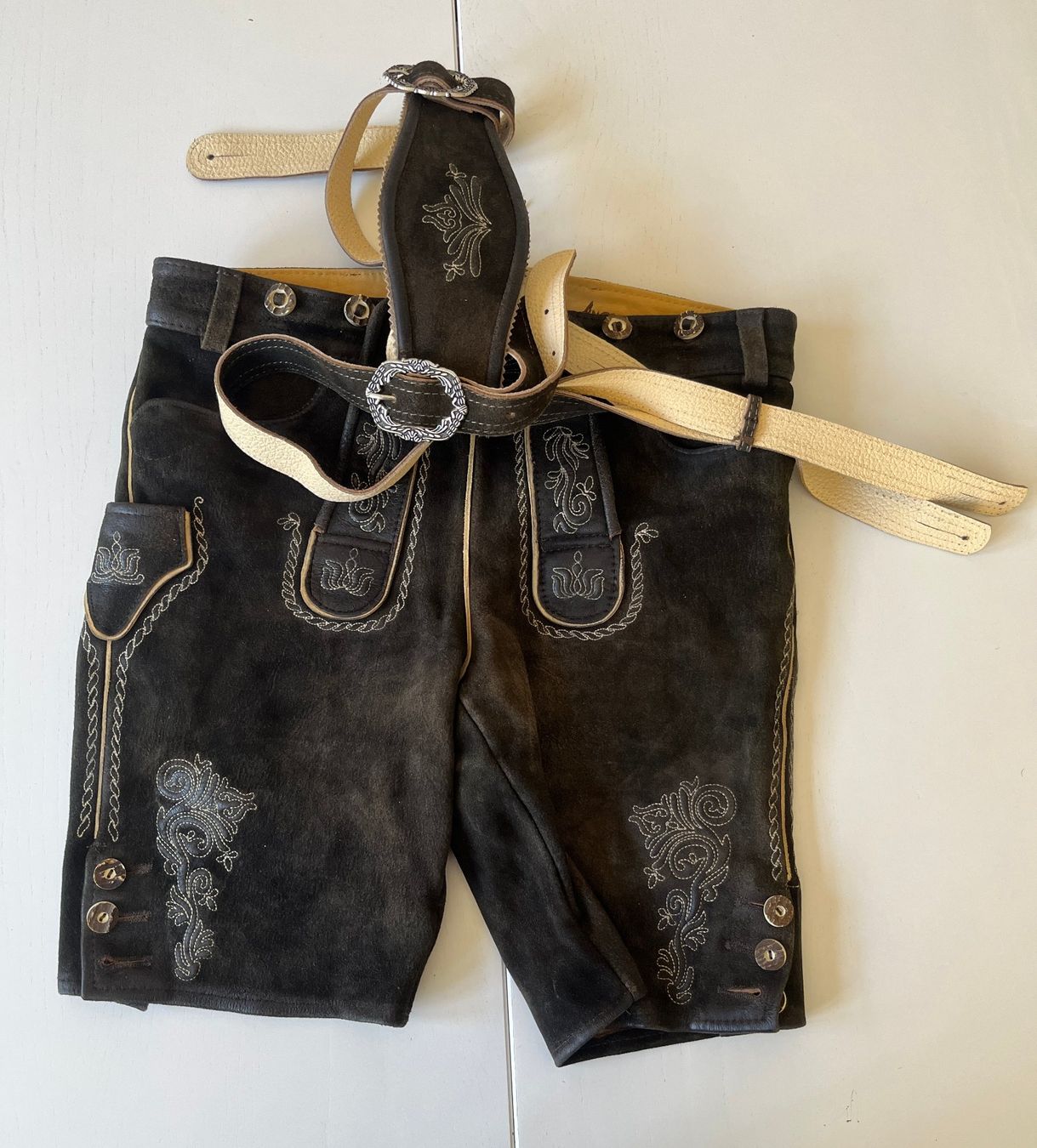 Hosen: Trachtenlederhose – Neu (gemäss Beschreibung) aus Zürich von Anoano 1