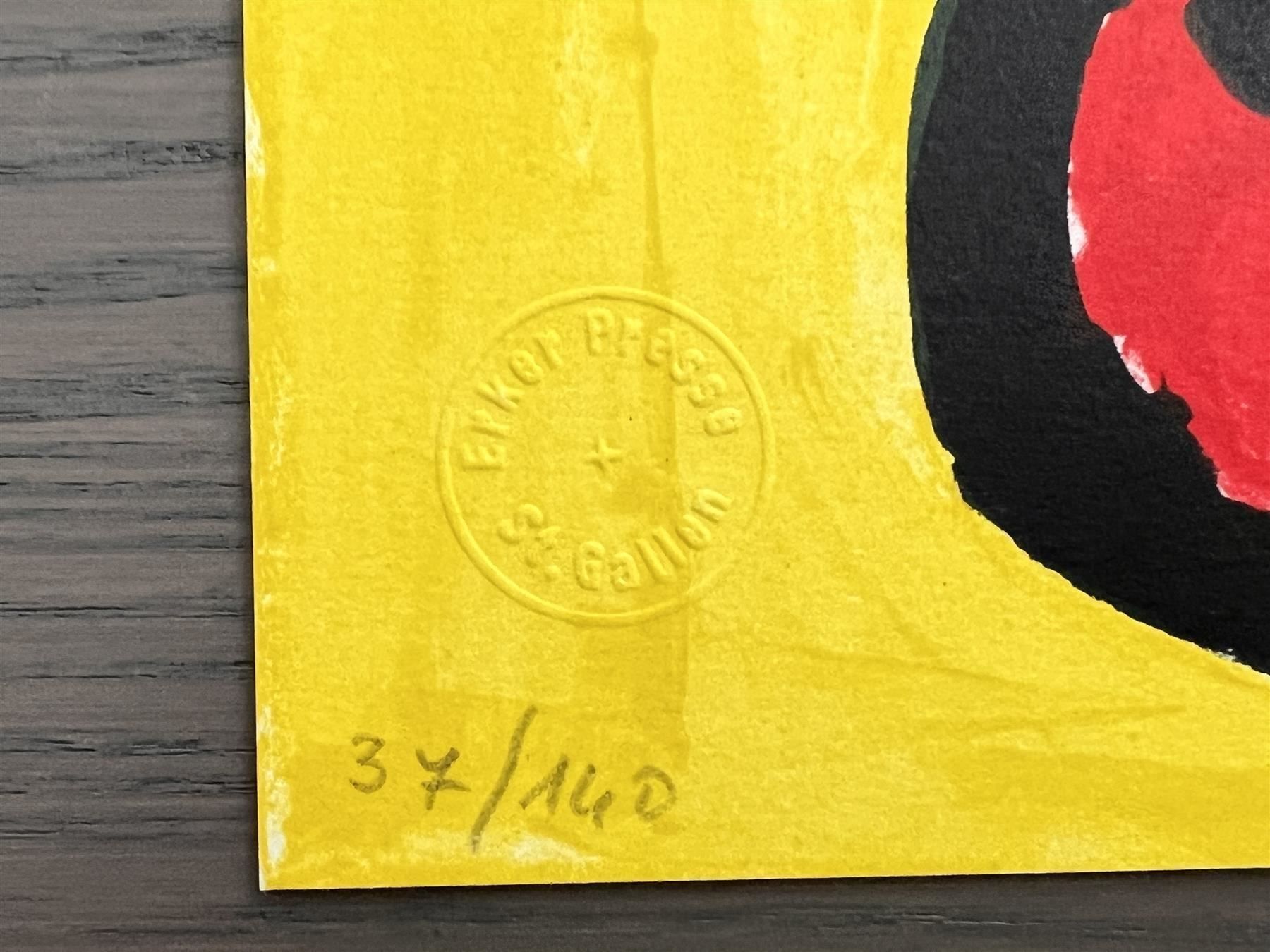 Grafica & Litografie: Eugène Ionesco Lithographie handsigniert – Usato da Adliswil venduto da buch_und_kunst 1