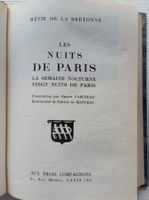 Erotica: Les nuits de Paris - de la Bretonne, 1947