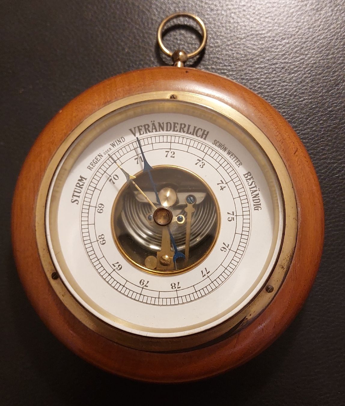 Altri elettrodomestici e apparecchi d’epoca: Antiker Barometer. Original MO CO. 145mm Durchmesser – Usato da Fehraltorf venduto da Albino61