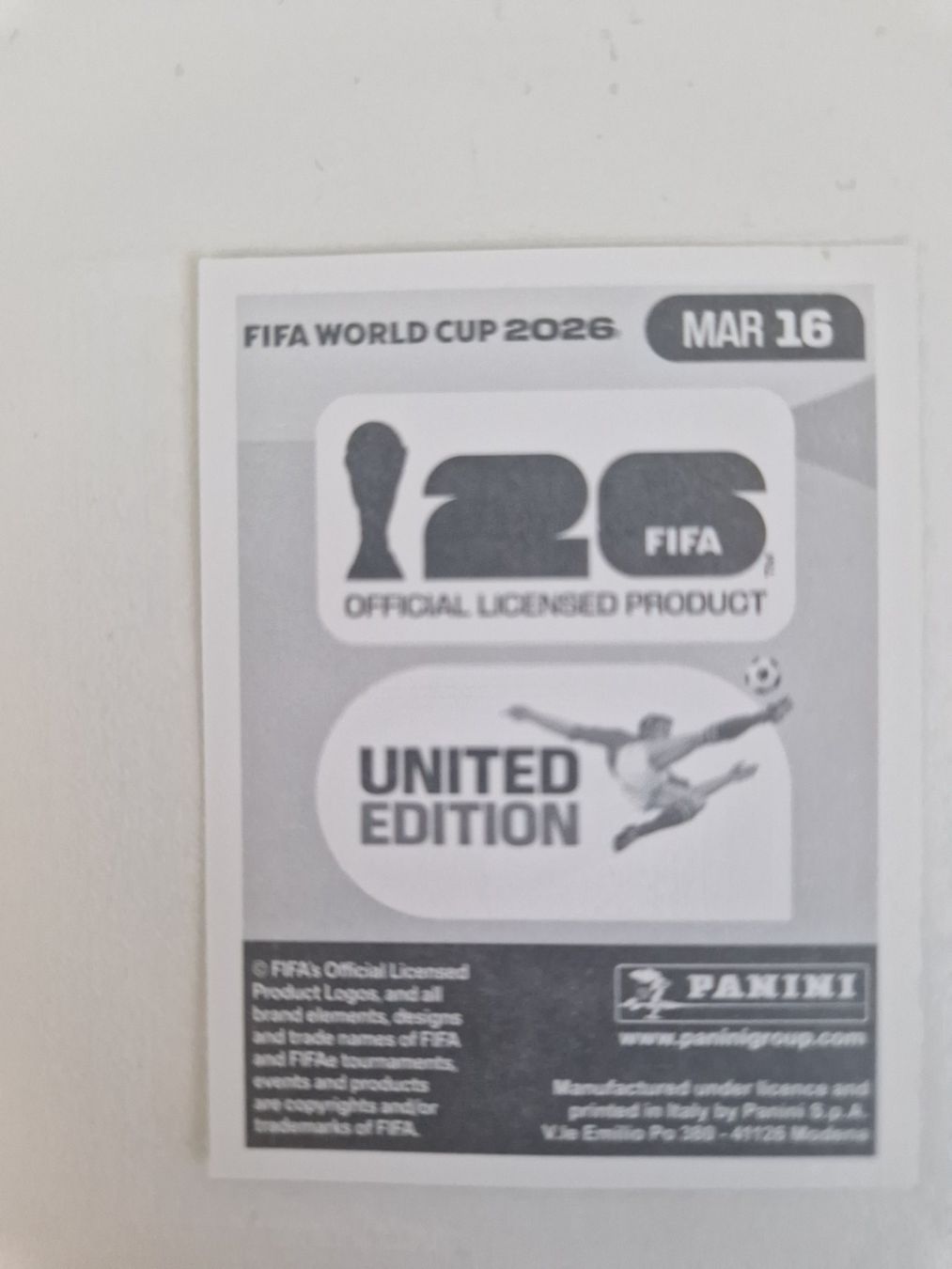 Panini Carte collezionabili: Panini Sticker MAR16 – Nuovo (secondo la descrizione) da Stüsslingen venduto da white_angel86 1