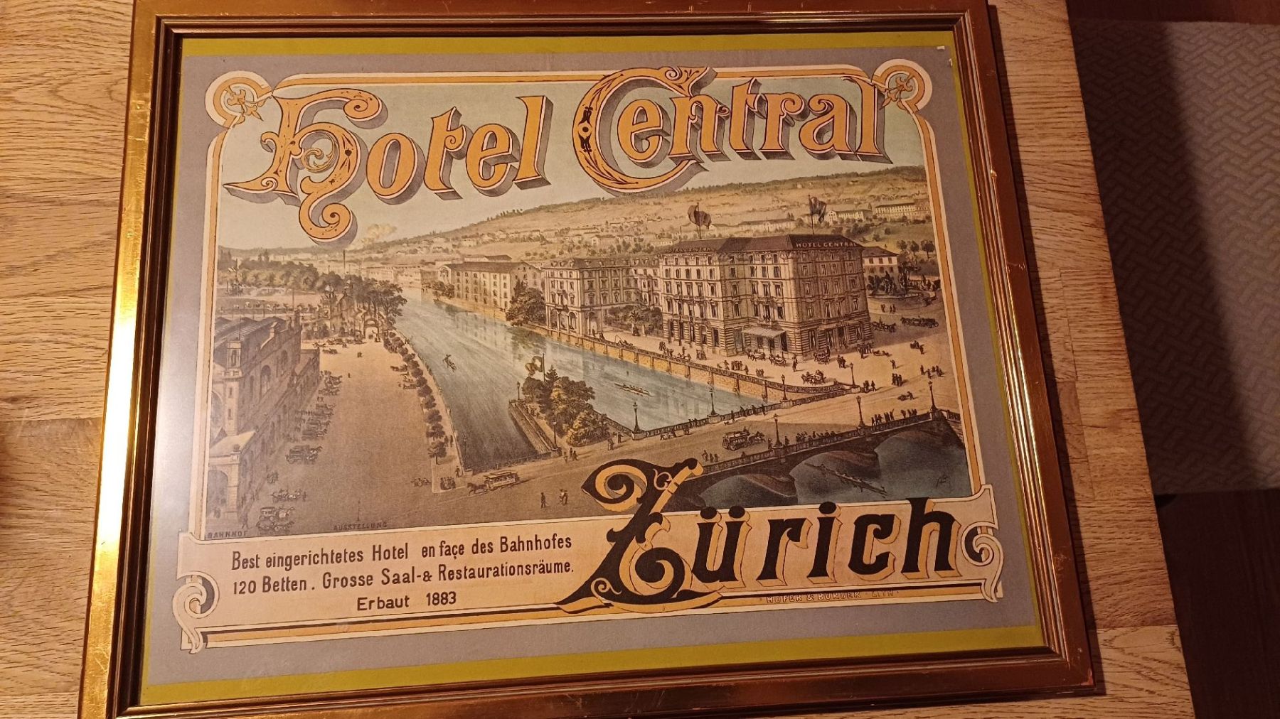 Foto & Immagini: Bild Hotel Central  ZÜRICH – Usato da Flawil venduto da Pinkmalibu